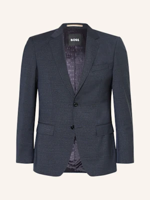 Boss Marynarka Garniturowa Genius Slim Fit blau