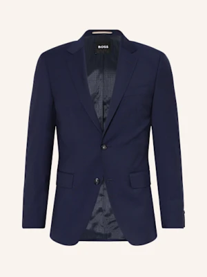 Boss Marynarka Garniturowa H-Huge Slim Fit blau