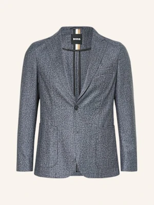 Boss Marynarka Garniturowa Hanry Slim Fit blau