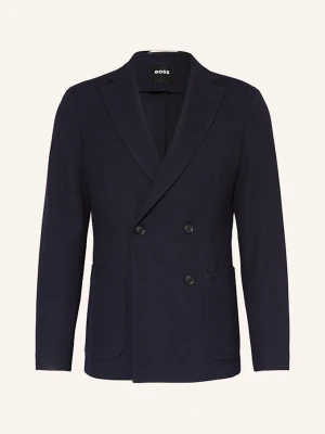 Boss Marynarka Garniturowa Hanry Slim Fit blau GRANATOWY