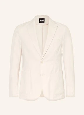 Boss Marynarka Garniturowa Hanry Slim Fit weiss