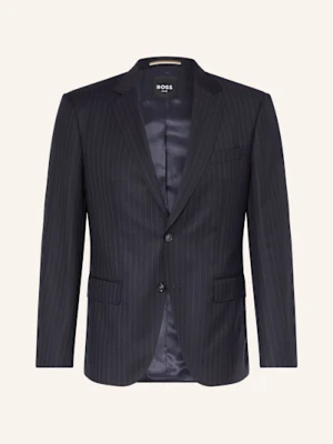 Boss Marynarka Garniturowa Huge Slim Fit blau