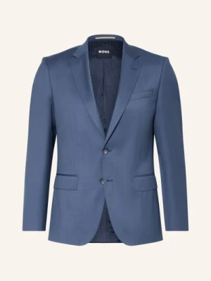 Boss Marynarka Garniturowa Huge Slim Fit blau