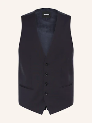 Boss Marynarka Garniturowa Huge Slim Fit blau