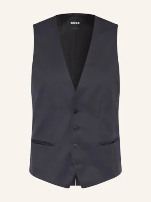 Boss Marynarka Garniturowa Huge Slim Fit blau