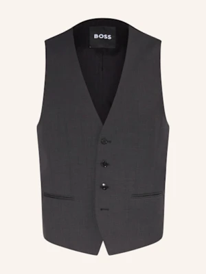 Boss Marynarka Garniturowa Huge Slim Fit grau