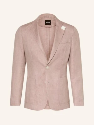 Boss Marynarka Hanry Slim Fit rosa