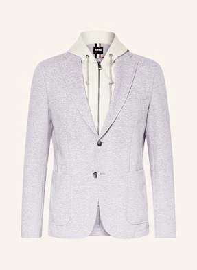 Boss Marynarka Hanry Slim Fit Z Odpinaną Podpinką grau