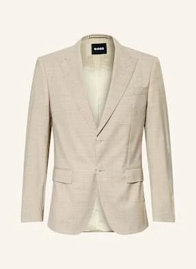 Boss Marynarka Huge Slim Fit beige