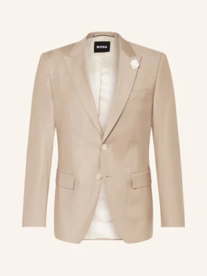 Boss Marynarka Huge Slim Fit beige