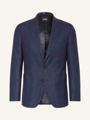 Boss Marynarka Hutson O Kroju Extra Slim Fit blau