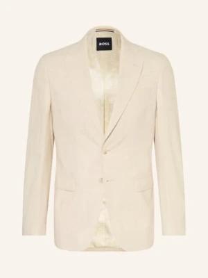 Boss Marynarka Hutson Regular Fit beige