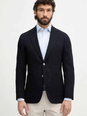 BOSS marynarka jednorzędowa męska wełniana Hutson