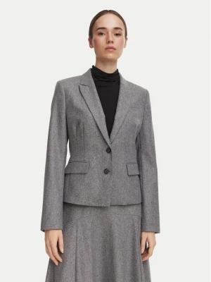 BOSS Marynarka Jia18 50567167 Szary Slim Fit