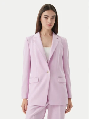 BOSS Marynarka Jocaluah 50490053 Fioletowy Regular Fit