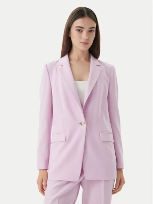 BOSS Marynarka Jocaluah 50490053 Fioletowy Regular Fit