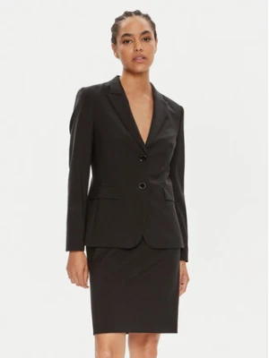 Boss Marynarka Juleah 50490035 Czarny Regular Fit