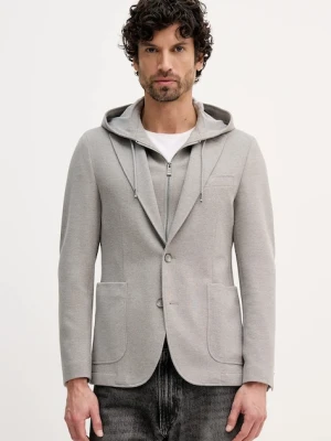 BOSS marynarka C-Hanry-J-Hoodie253F męska kolor szary 50562499