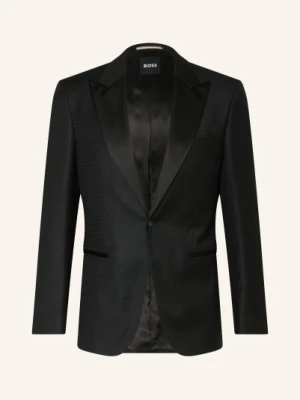 Boss Marynarka Smokingowa Hudson Slim Fit schwarz