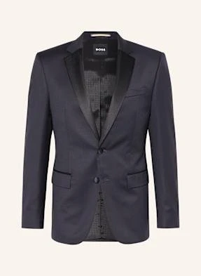 Boss Marynarka Smokingowa Huge Slim Fit blau