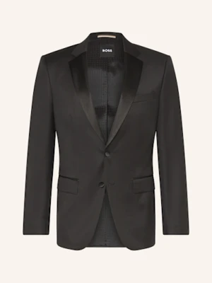 Boss Marynarka Smokingowa Huge Slim Fit schwarz