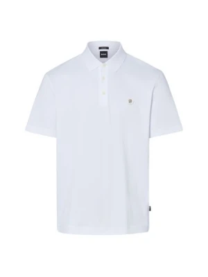 Zdjęcie produktu BOSS koszulka polo - Parris Mężczyźni Bawełna (100%) biały