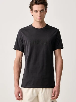 BOSS męski bawełniany T-Shirt RN szary