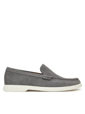 BOSS Mokasyny Sienne 50543083 Szary