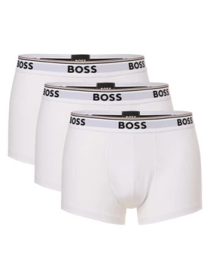 BOSS Obcisłe bokserki pakowane po 3 szt. Mężczyźni Bawełna biały