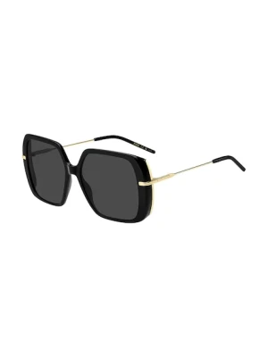 BOSS okulary przeciwsłoneczne damskie kolor czarny BOSS 1782/S