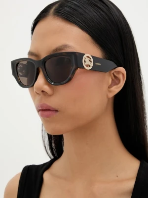 BOSS okulary przeciwsłoneczne damskie kolor czarny BOSS 1859/G/S