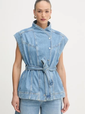 BOSS Orange bezrękawnik damski jeansowy C VEST