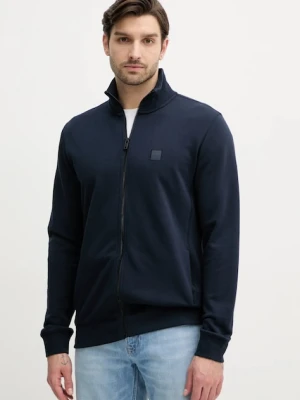 BOSS Orange bluza rozpinana męska bawełniana Zestart