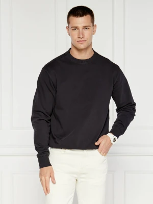 BOSS ORANGE Bluza | Regular Fit granatowy
