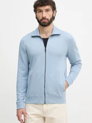 BOSS Orange bluza rozpinana męska bawełniana Zestart