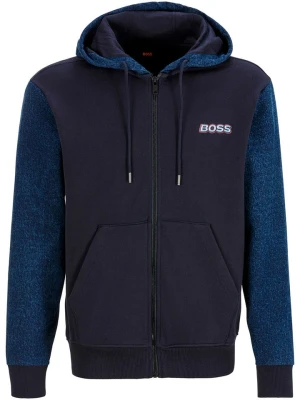BOSS Orange Bluza w kolorze granatowym rozmiar: L
