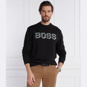BOSS ORANGE Bluza Weglitchlogo | Regular Fit