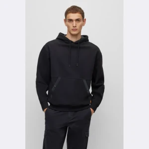 BOSS ORANGE Bluza Wenylonhood | Regular Fit