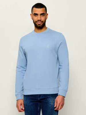 BOSS ORANGE Bluza Westart | Regular Fit błękitny