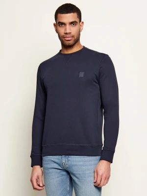 BOSS ORANGE Bluza Westart | Regular Fit granatowy