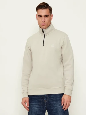 BOSS ORANGE Bluza Zetrust | Regular Fit beżowy