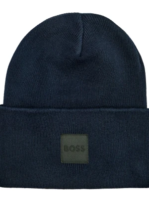 BOSS ORANGE Czapka Fantastico granatowy