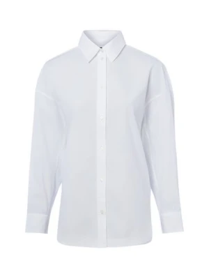 BOSS Orange Damska bluzka koszulowa - C_Bostatta Kobiety Bawełna (100%) biały jednolity,