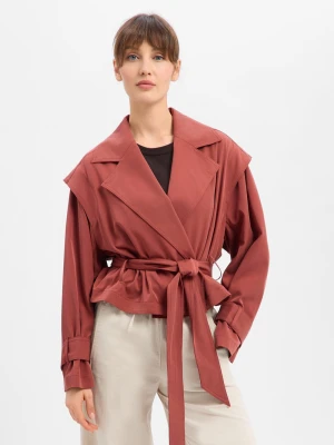 BOSS Orange Damska kurtka przejściowa - Jophelia Kobiety czerwony,