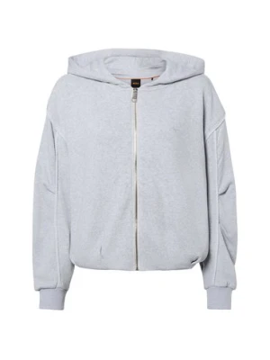 BOSS Orange Damska kurtka z kapturem - Elendy Kobiety szary marmurkowy,