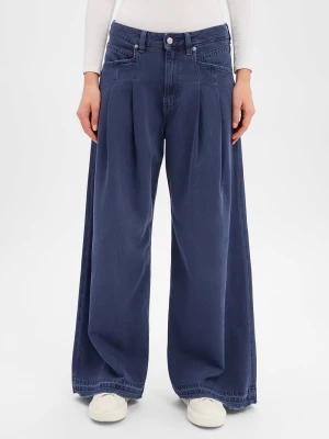 BOSS Orange Dżinsy workowate - slouchy Kobiety Jeansy niebieski jednolity,