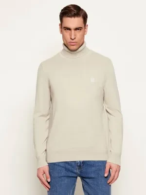 BOSS ORANGE Golf Akiro | Regular Fit | z dodatkiem kaszmiru