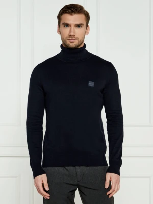 BOSS ORANGE Golf Akiro | Regular Fit | z dodatkiem kaszmiru