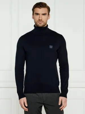 BOSS ORANGE Golf Akiro S | Regular Fit | z dodatkiem kaszmiru