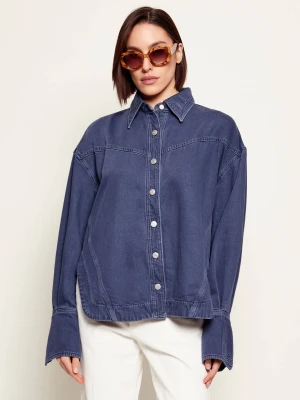 BOSS ORANGE Jeansowa koszula C_OVERSHIRT 1.0 | Oversize fit
